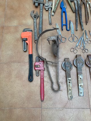 Lote Herramientas Antiguas Variadas