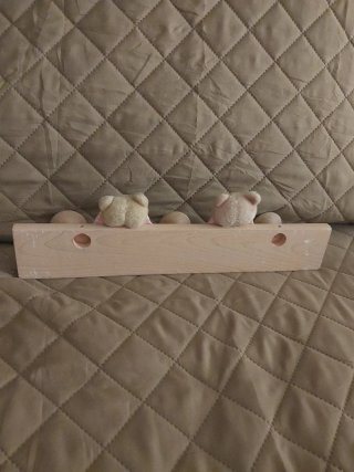 Lámpara y percha infantil ositos