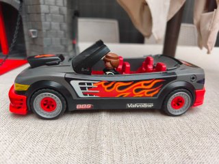 Coche de carreras descapotable Playmobil