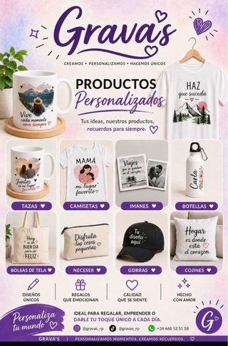 Regalos personalizados para momentos especiales