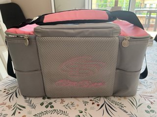 Bolsa Nevera Gorblack Rosa y Gris