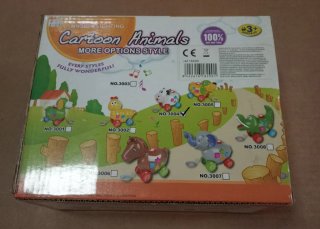 Juguete de arrastre Cartoon Animals