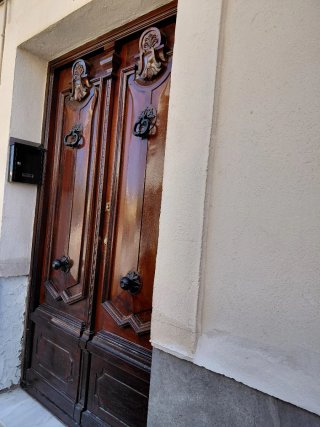 Puertas de calle madera (2 unidades)
