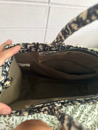 Bolso Christian Dior Negro y Blanco