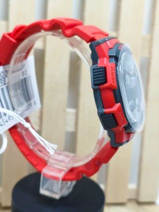 Reloj Casio Hombre Sumergible Rojo