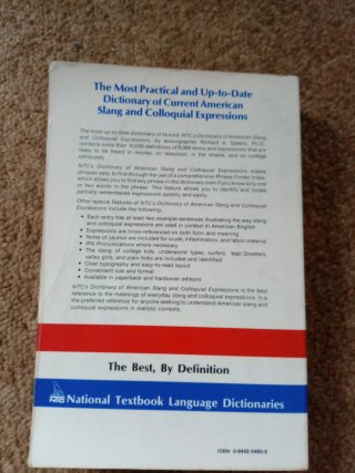 NTC's Dictionary of American Slang and Colloqui...