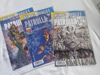 Inhumanos vz patrulla x
