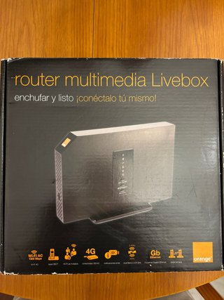 Router Orange Livebox Multimedia
