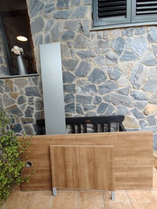 Escritorio de oficina grande cedro
