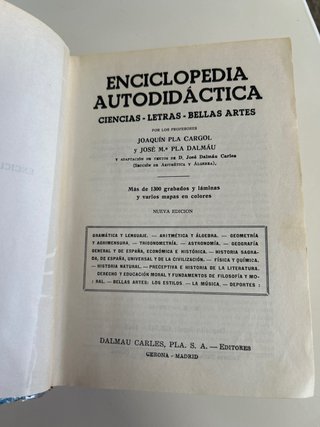 Enciclopedia autodidáctica: año 1972