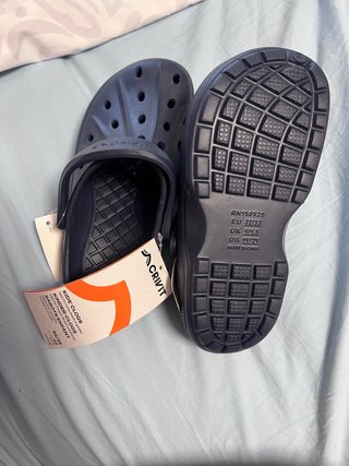 Chanclas Crivit niño azul talla 32/33