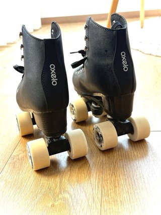 Patines Oxelo Quad 100 Negro Talla 36
