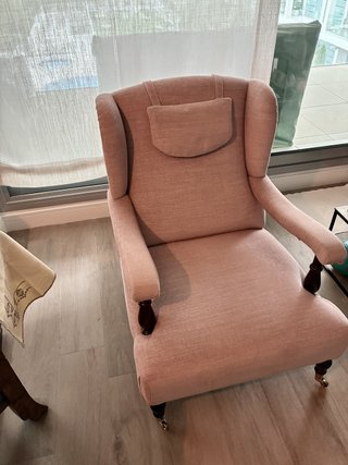 Lote Salón: Sofá 3 plazas, 2 sillones, 1 butaca