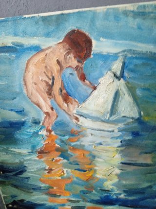 Cuadro dibujo rápido a mano alzada