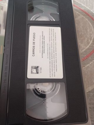 VHS Carros de Fuego (Chariots of Fire)