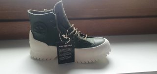 Botín Converse Verde y Blanco