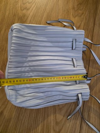 Bolso Zara Azul Claro Tipo Bucket