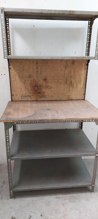 Banco/mesa de Taller Industrial - MUY RESISTENTE