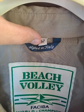 Giacca FACIBA Beach Volley Lino Seta Beige L