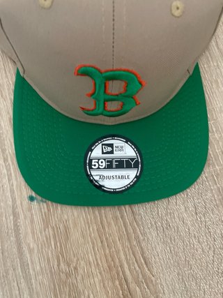 Gorra New Era 59FIFTY Boston Red Sox Beige/Verde