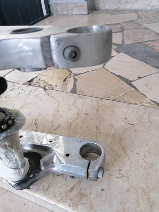 yamaha dragstar drag star 650 piastre forcella