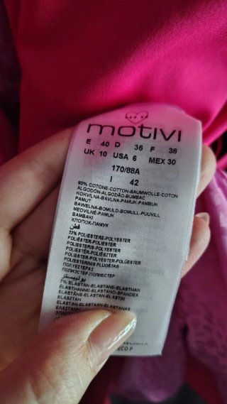Vestito blazer Motivi fucsia con cintura