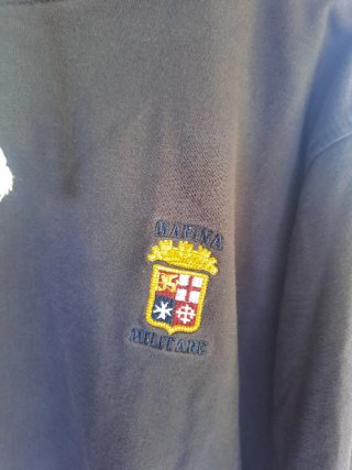 Felpa Marina Militare Sportswear Grigia