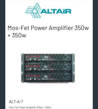 Etapa de Potencia Altair A7 400W