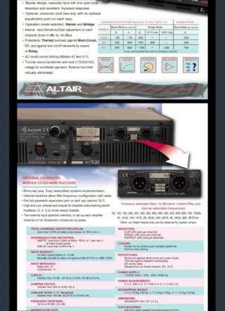 Etapa de Potencia Altair A7 400W