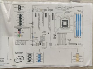 Placa Base Intel Server WX58BP
