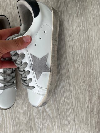 Golden Goose Superstar blanco y gris – Talla 39