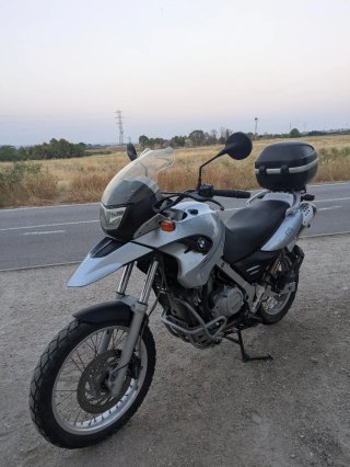 BMW F650GS Plata