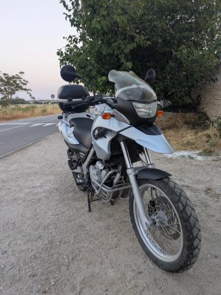BMW F650GS Plata
