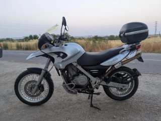 BMW F650GS Plata