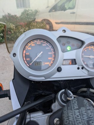 BMW F650GS Plata