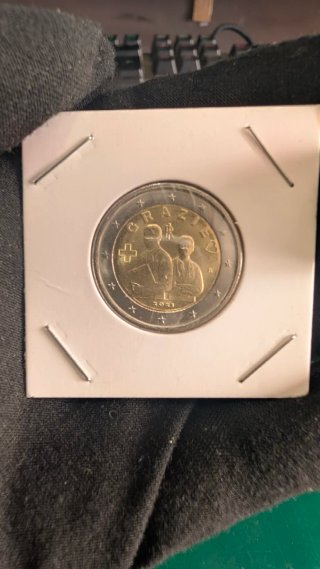 2 euros Italia 2021 conmemorativa
