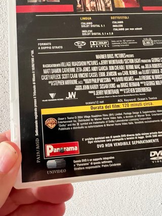 Ocean's Twelve DVD Edizione Italiana Prima Visione