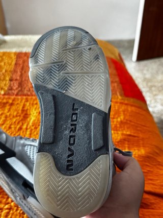 Zapatillas Jordan Air 5 Plata Negra