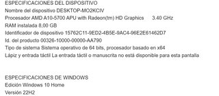 Ordenador de sobremesa HP Pavilion 500 PC Series
