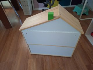 Casa Muñecas/Estantería Ikea FLISAT