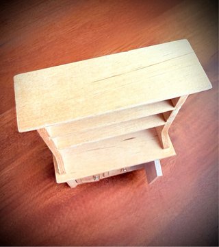 MOBILE IN LEGNO - CASA DELLE BAMBOLE