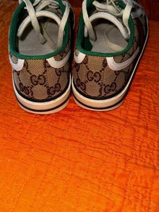 Zapatillas Gucci Marrón y Verde