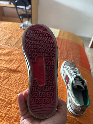 Zapatillas Gucci Marrón y Verde