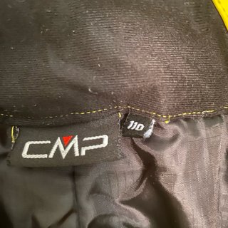 Pantalón de esquí  niño CMP amarillo con tirantes