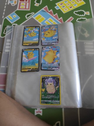 Cartas Pokémon de pikachu 5 Aniversario