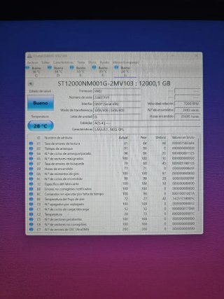 Disco Duro Externo Seagate 12TB Exos