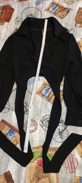 Blusa M negra cruzada