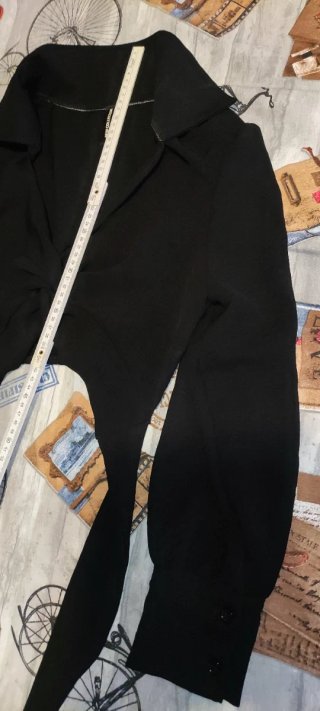 Blusa M negra cruzada