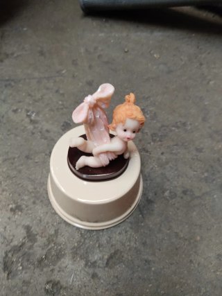 Lote figuras bautizo/revelación