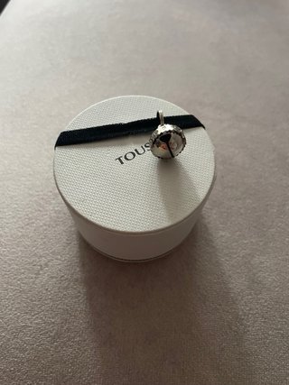 Pendientes Tous Oso Perla Plata
